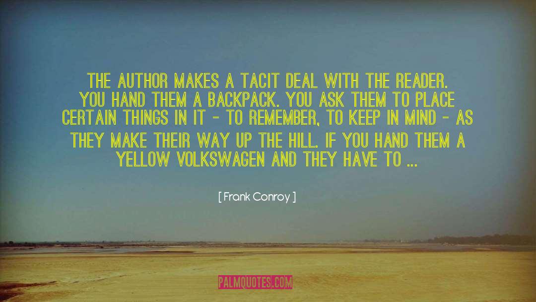 Latino Author quotes by Frank Conroy
