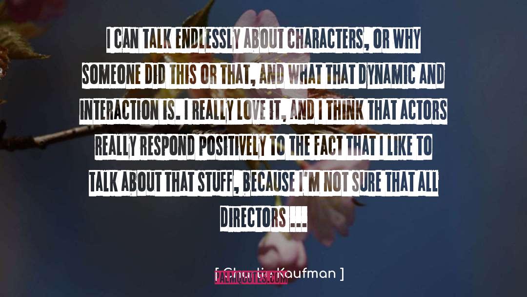Latino Characters quotes by Charlie Kaufman
