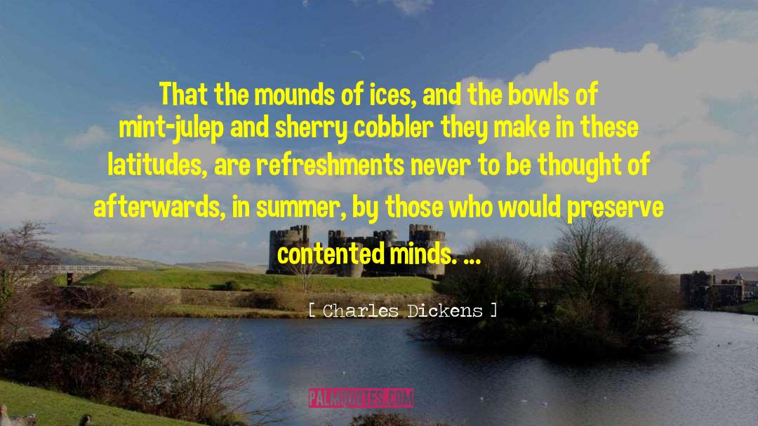 Latitude quotes by Charles Dickens