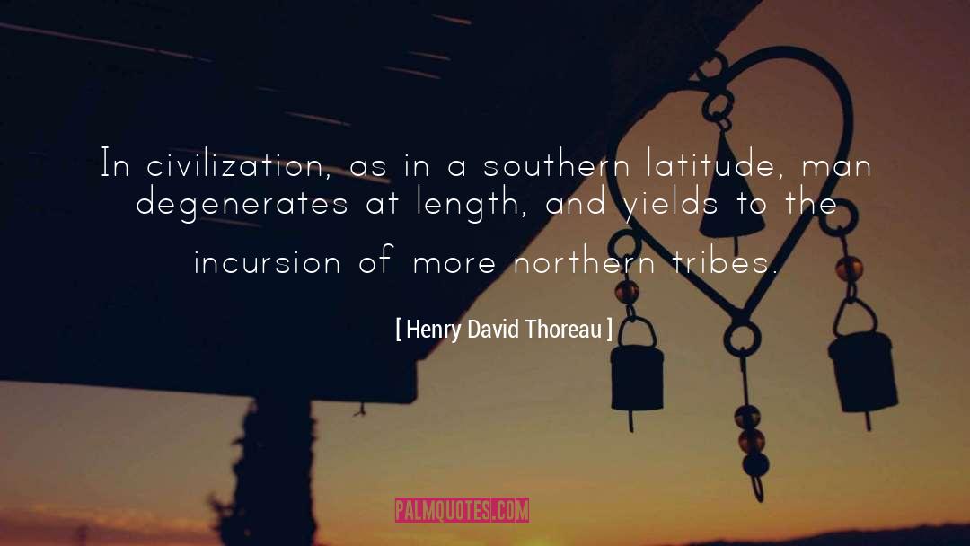 Latitude quotes by Henry David Thoreau