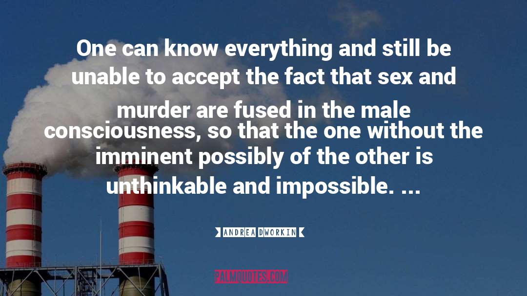Lauderback Murder quotes by Andrea Dworkin