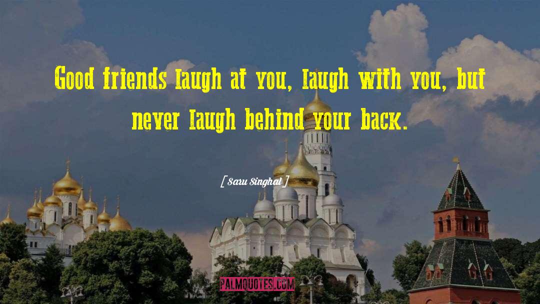 Laugh Lines quotes by Saru Singhal