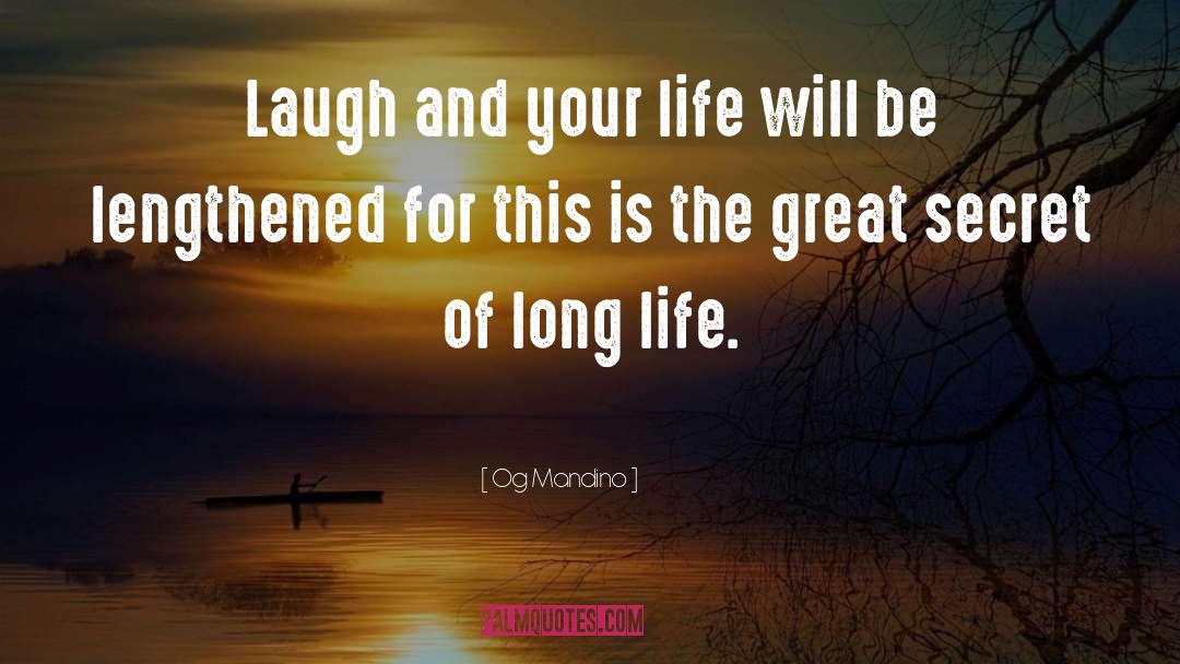 Laughing Hysterically quotes by Og Mandino