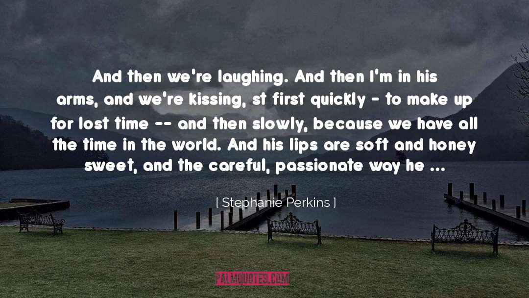 Laughing quotes by Stephanie Perkins