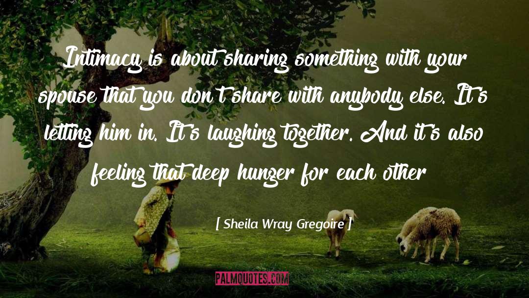 Laughing Together quotes by Sheila Wray Gregoire