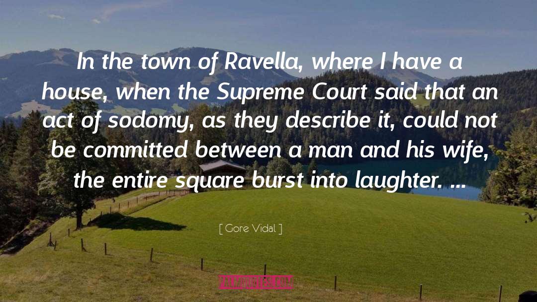 Laughter Silly quotes by Gore Vidal