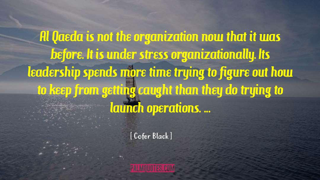 Launch quotes by Cofer Black