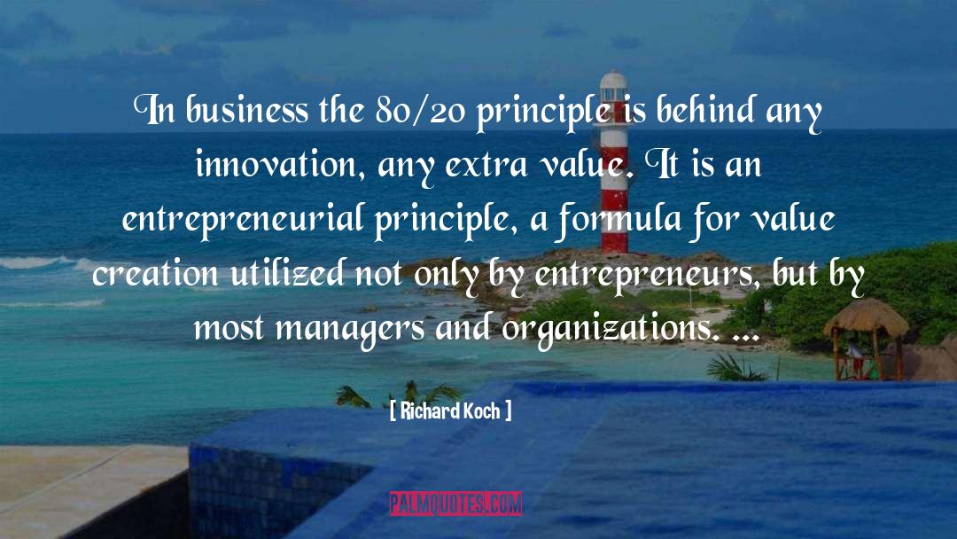 Launching A Business quotes by Richard Koch