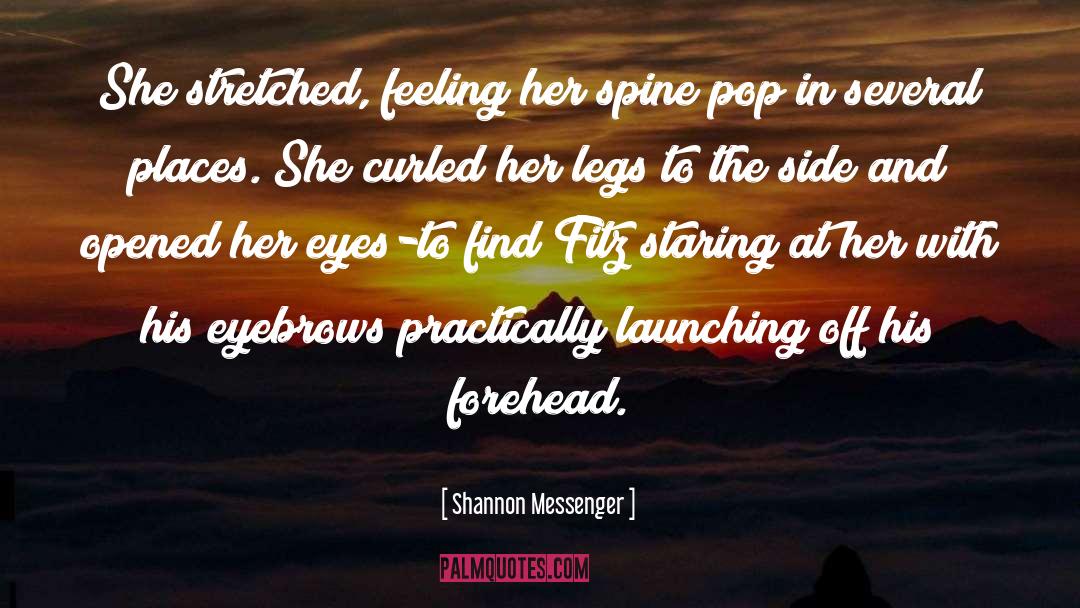 Launching quotes by Shannon Messenger