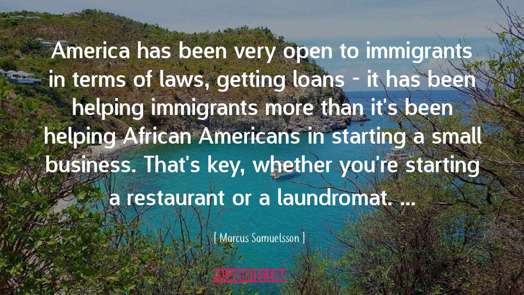 Laundromats quotes by Marcus Samuelsson