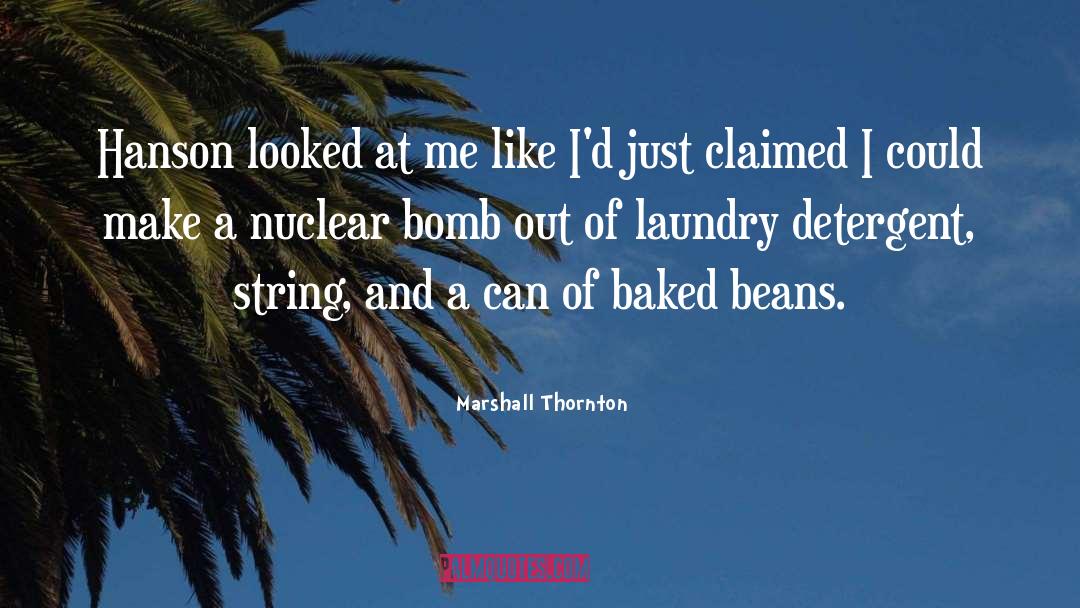Laundry Detergent quotes by Marshall Thornton