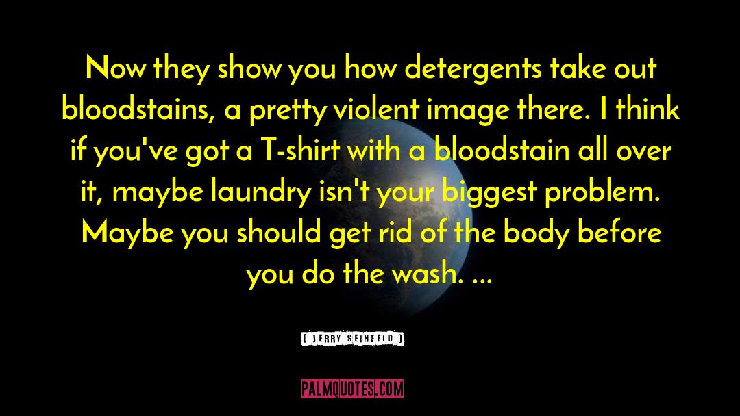 Laundry Wash quotes by Jerry Seinfeld