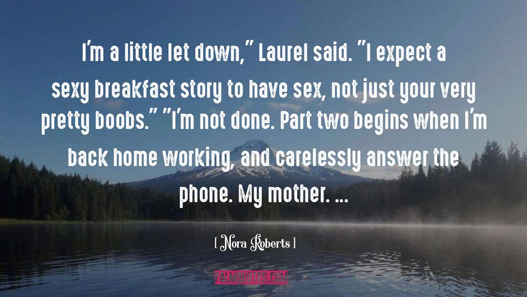 Laurel Hawkes quotes by Nora Roberts