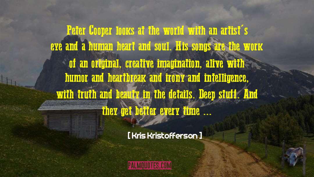 Lauren Cooper quotes by Kris Kristofferson