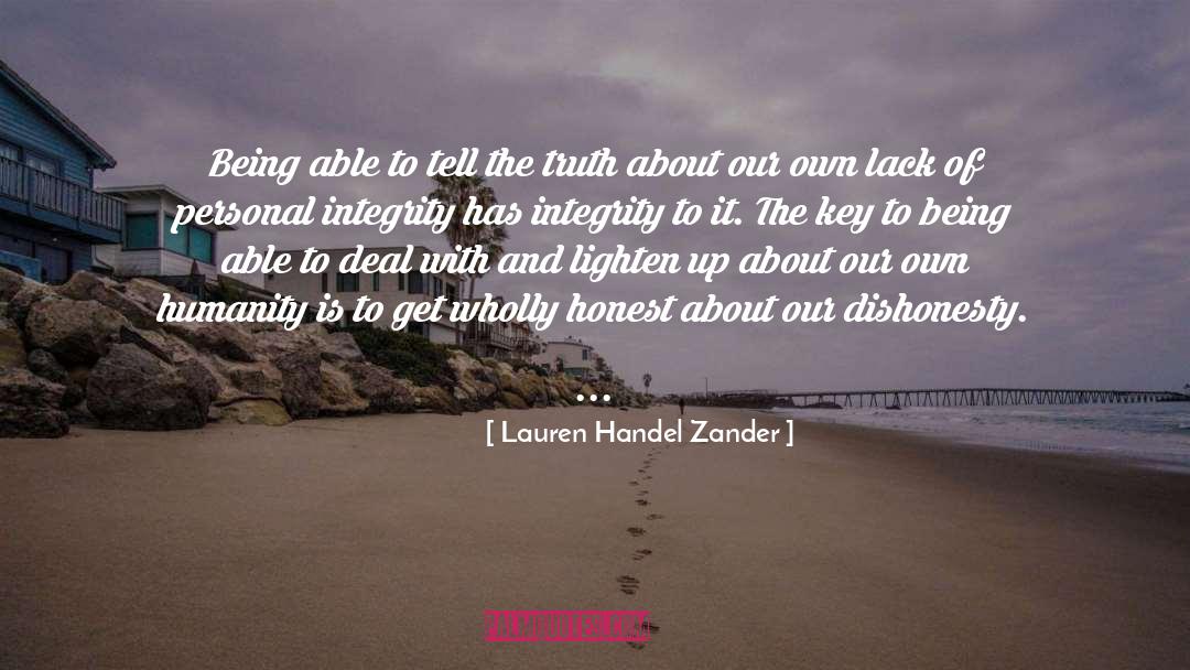 Lauren quotes by Lauren Handel Zander