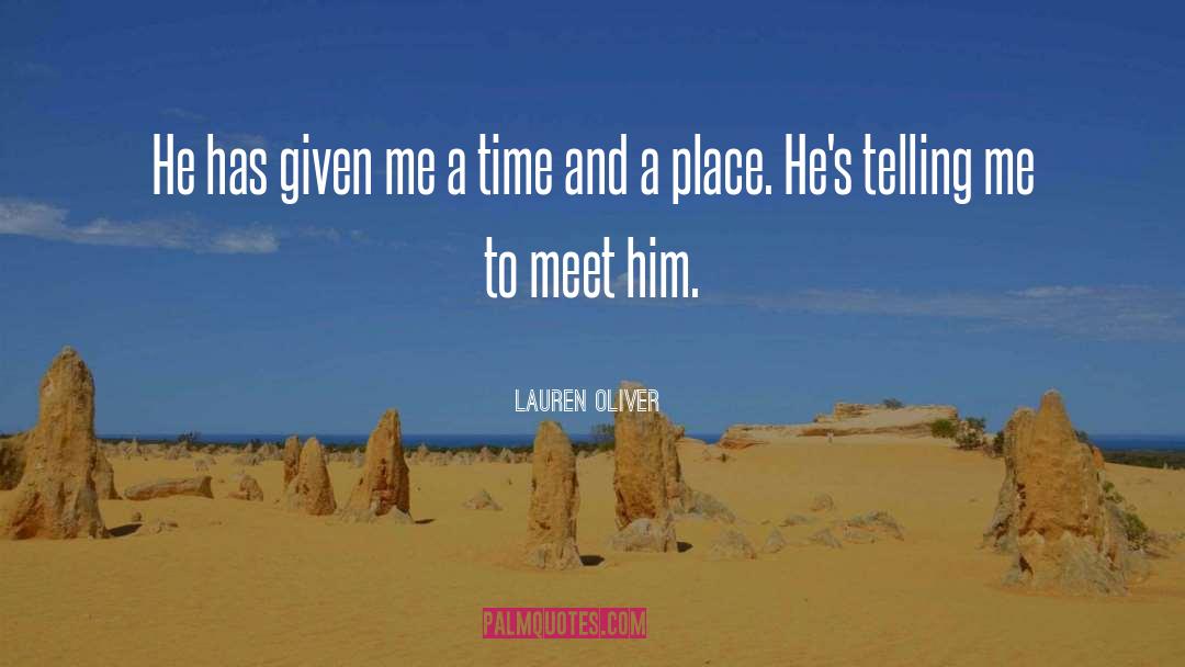 Lauren quotes by Lauren Oliver
