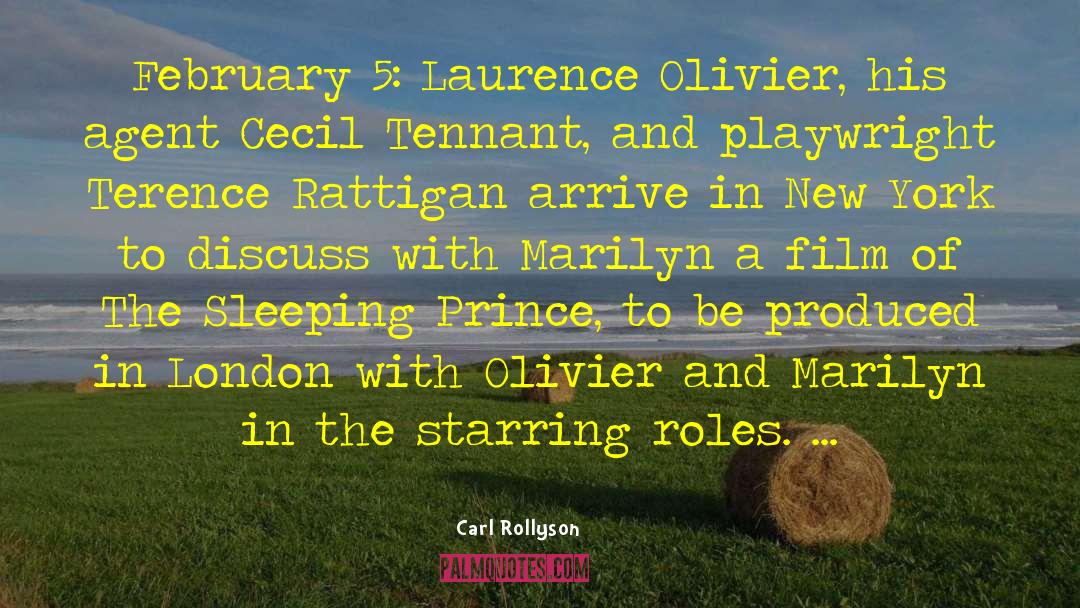 Laurence Olivier quotes by Carl Rollyson