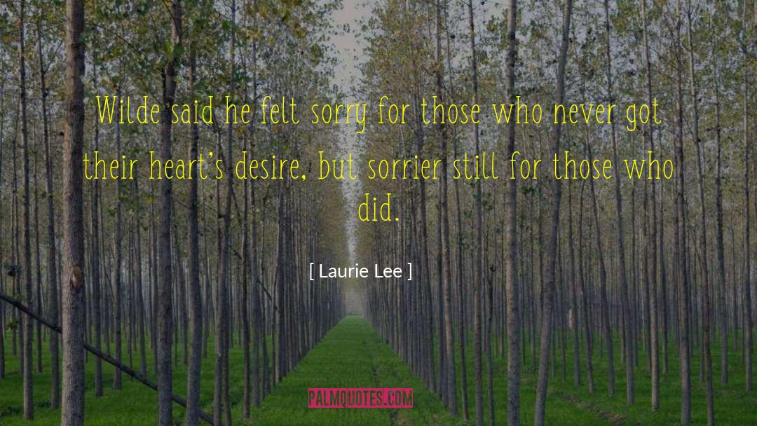 Laurie Lee quotes by Laurie Lee