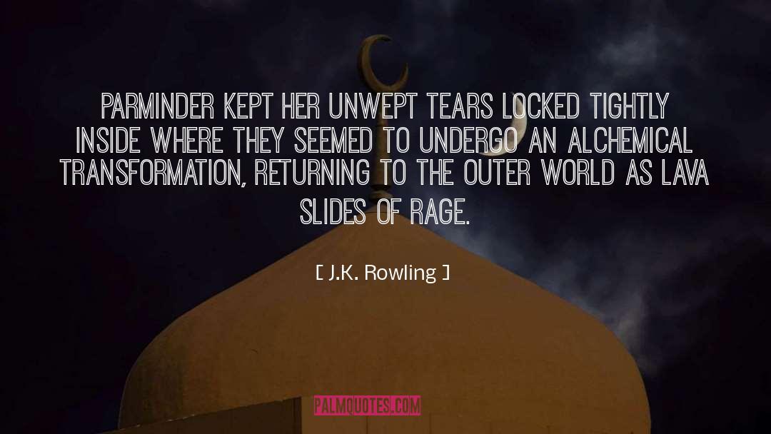 Lava quotes by J.K. Rowling