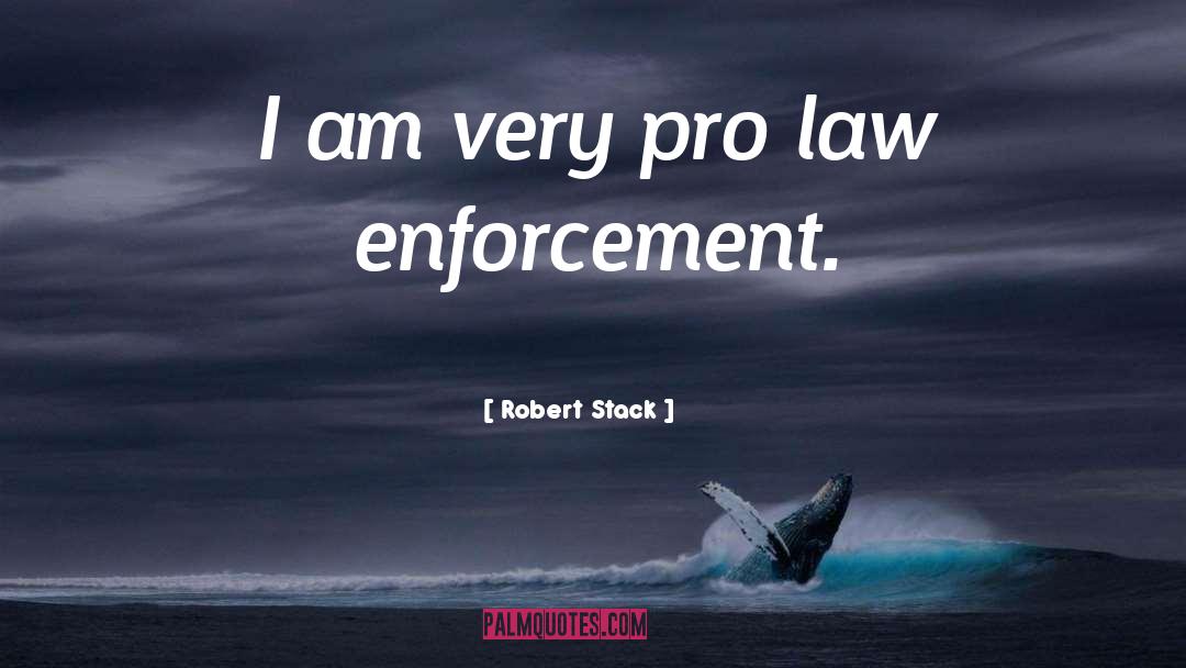 Law Enforcement quotes by Robert Stack
