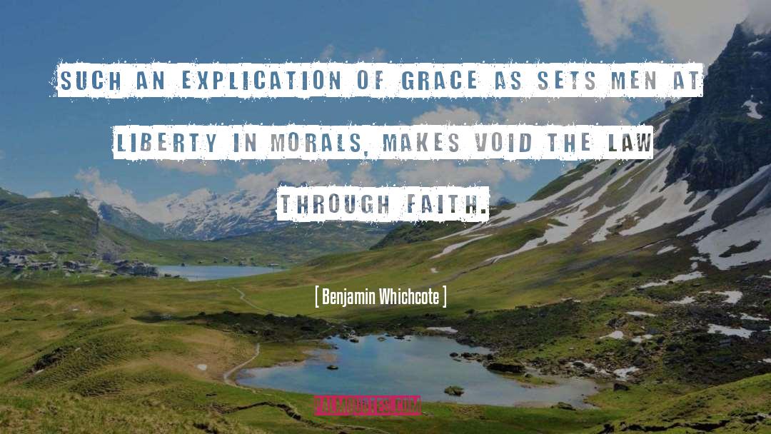 Law Grace quotes by Benjamin Whichcote