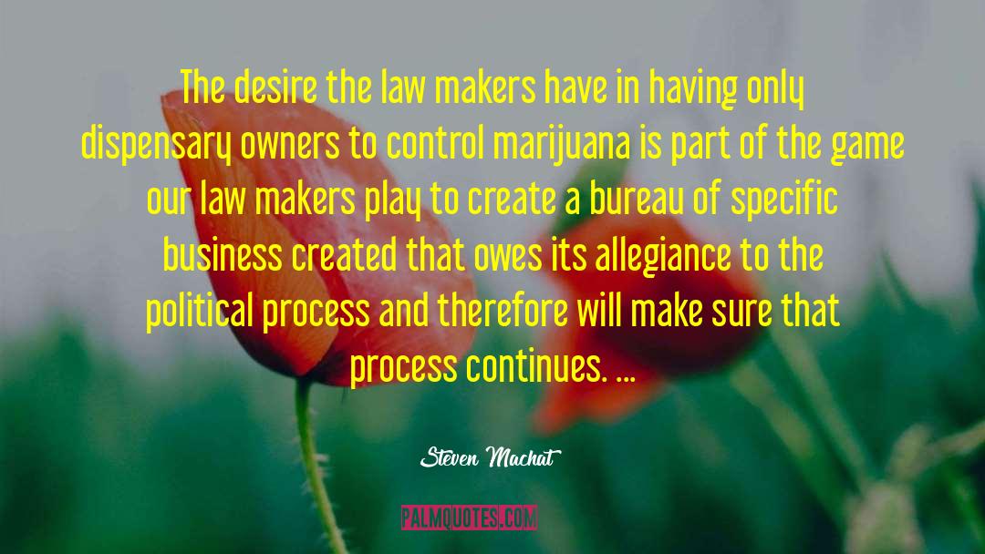Law Makers quotes by Steven Machat