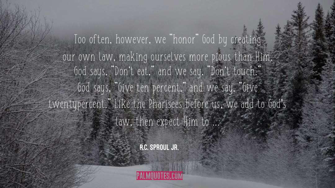 Law Making quotes by R.C. Sproul Jr.