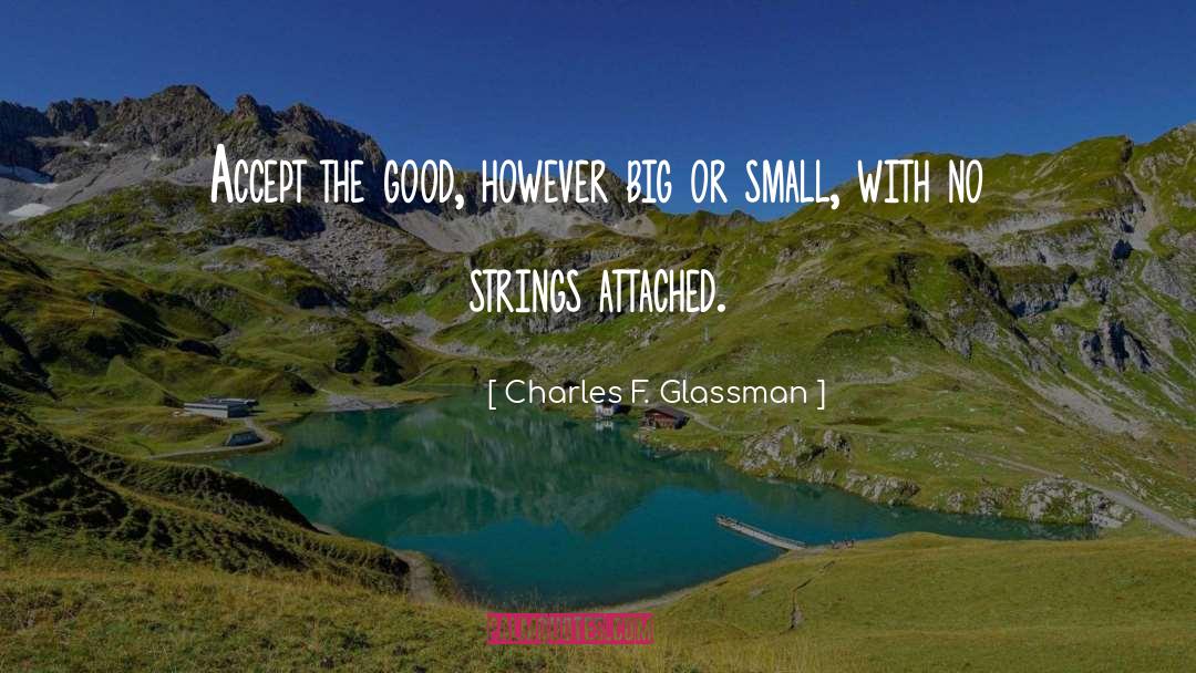 Law Of Attraction Books quotes by Charles F. Glassman