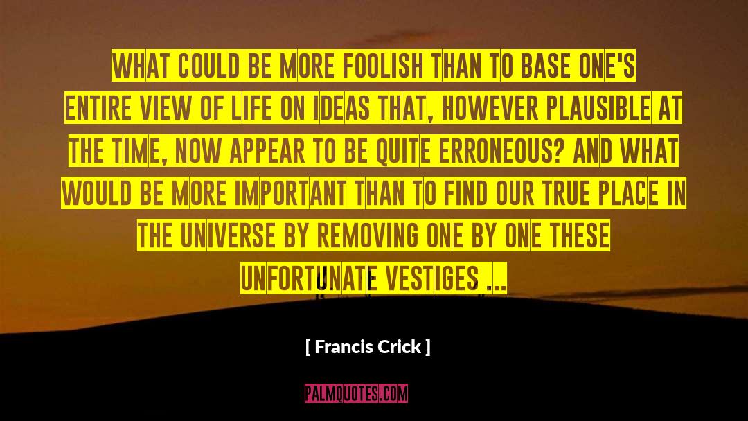 Law Of Belief quotes by Francis Crick