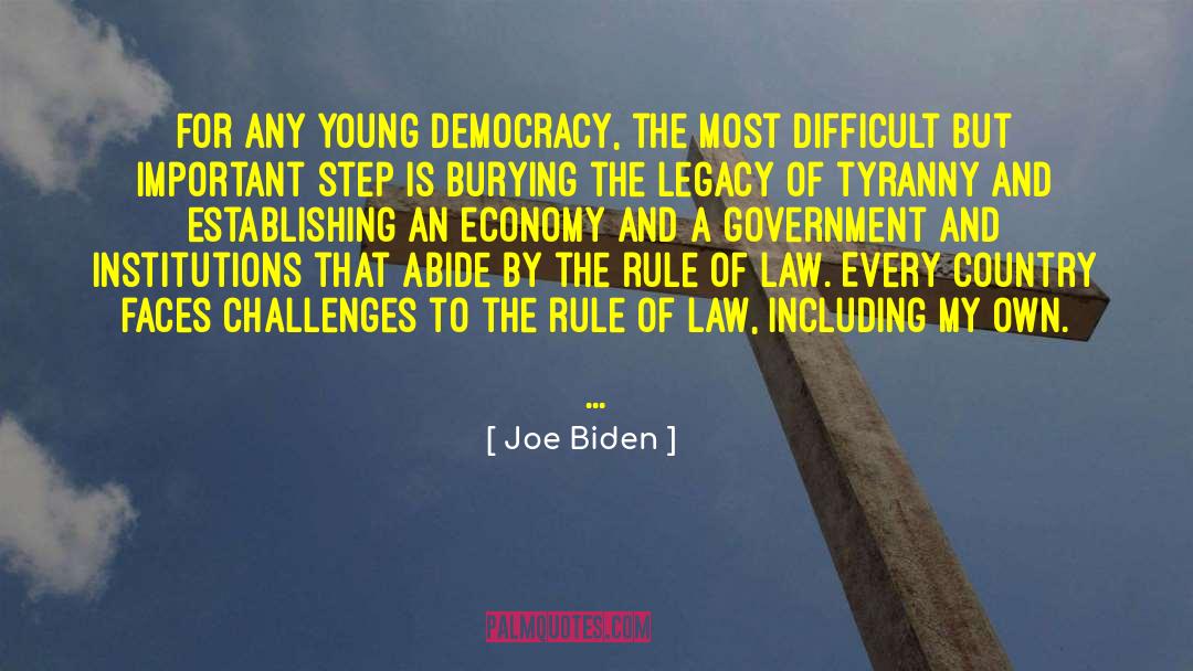 Law Of Correspondence quotes by Joe Biden