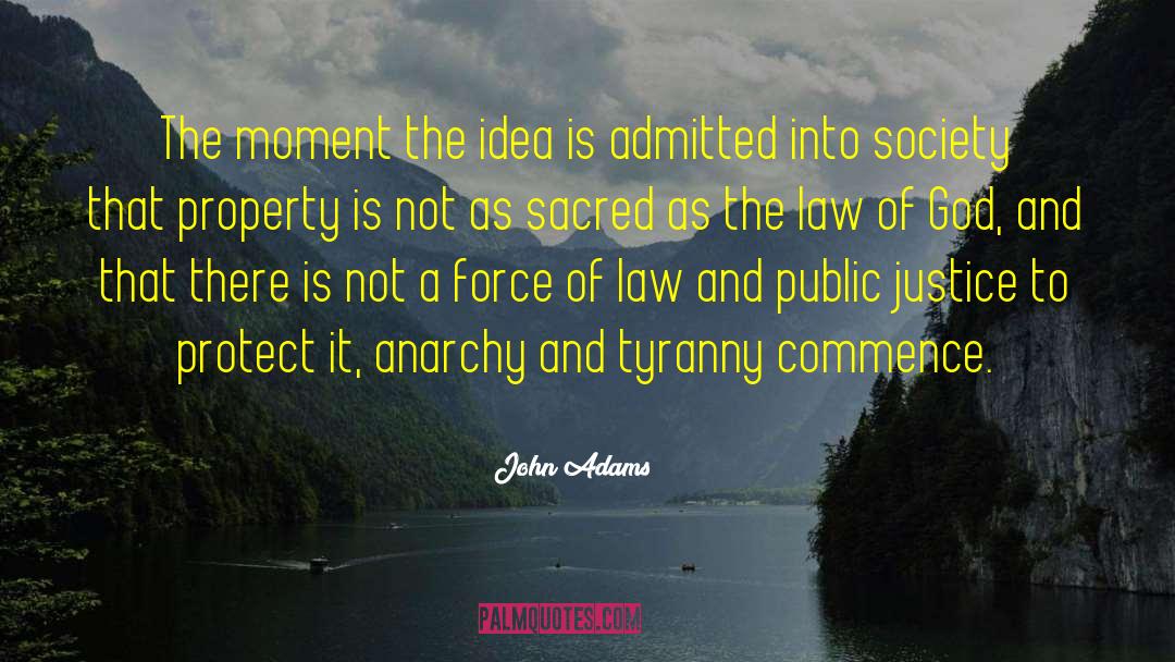 Law Of Creation quotes by John Adams