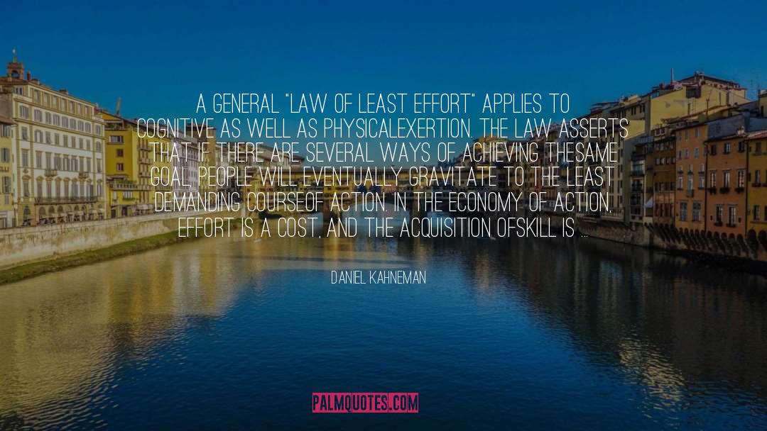 Law Of Emergence quotes by Daniel Kahneman