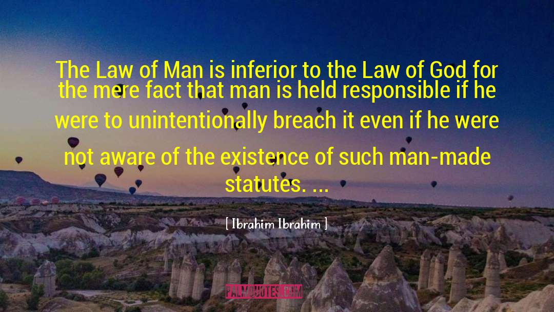 Law Of God quotes by Ibrahim Ibrahim