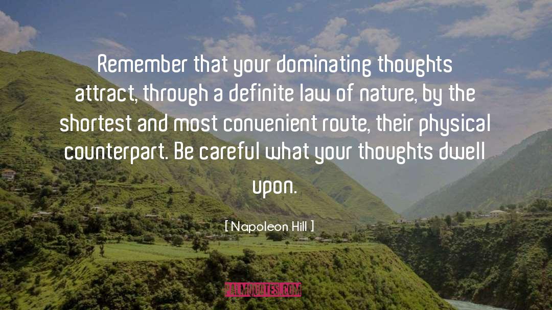 Law Of Nature quotes by Napoleon Hill