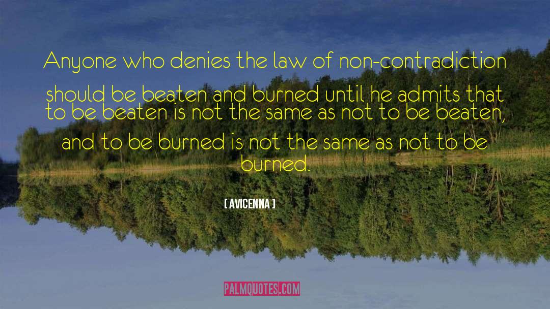 Law Of Non Contradication quotes by Avicenna