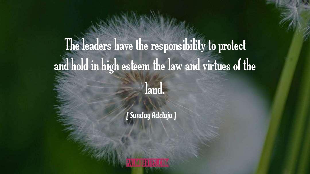 Law quotes by Sunday Adelaja