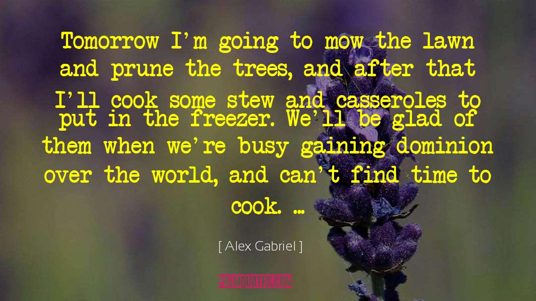 Lawn Gnomes quotes by Alex Gabriel