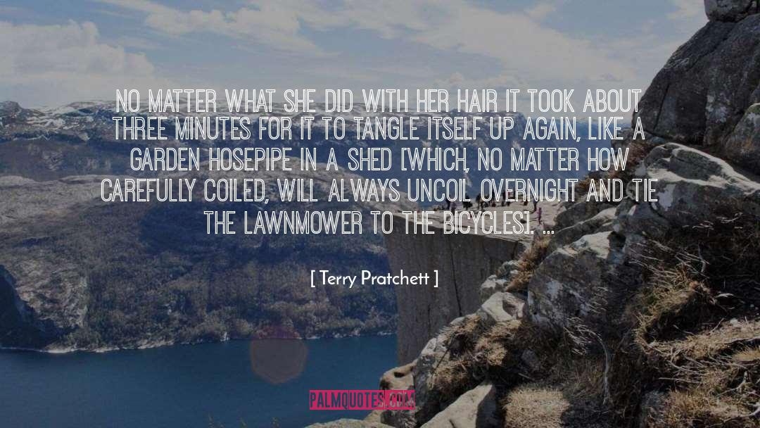 Lawnmower quotes by Terry Pratchett