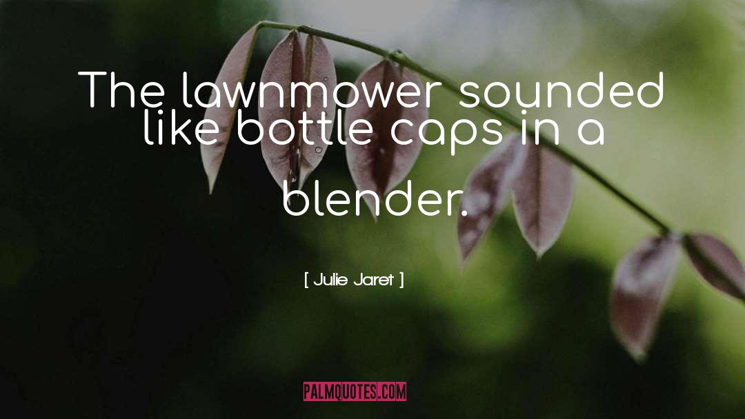Lawnmower quotes by Julie Jaret