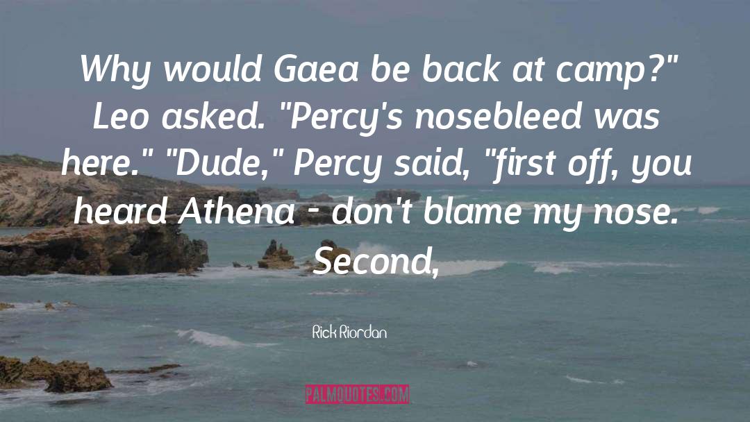 Lawren Leo quotes by Rick Riordan