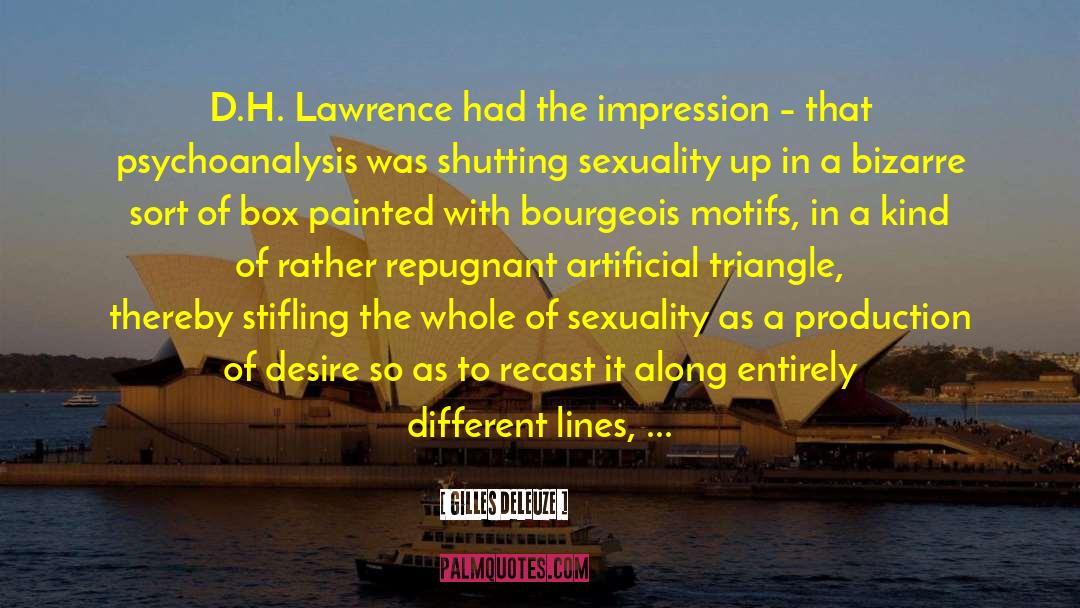 Lawrence Selden quotes by Gilles Deleuze