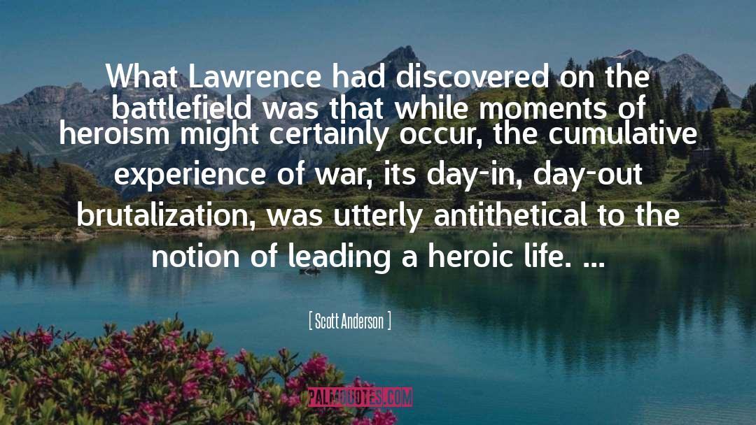 Lawrence Selden quotes by Scott Anderson