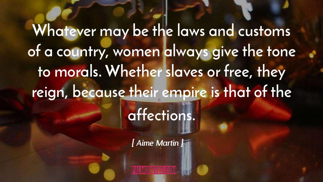 Laws Of Attraction quotes by Aime Martin