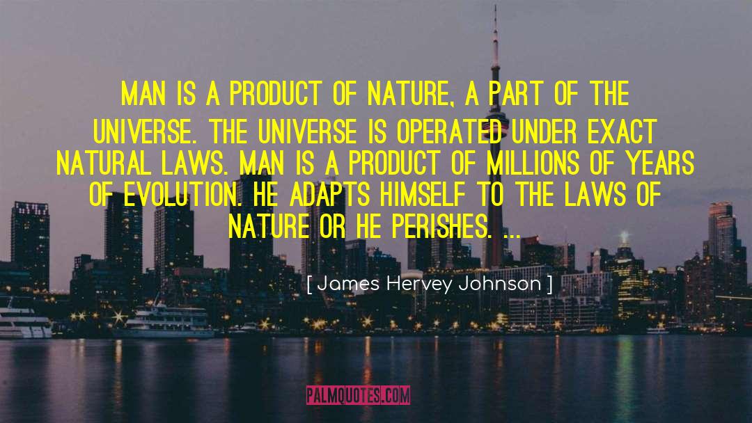 Laws Of Life Essay quotes by James Hervey Johnson