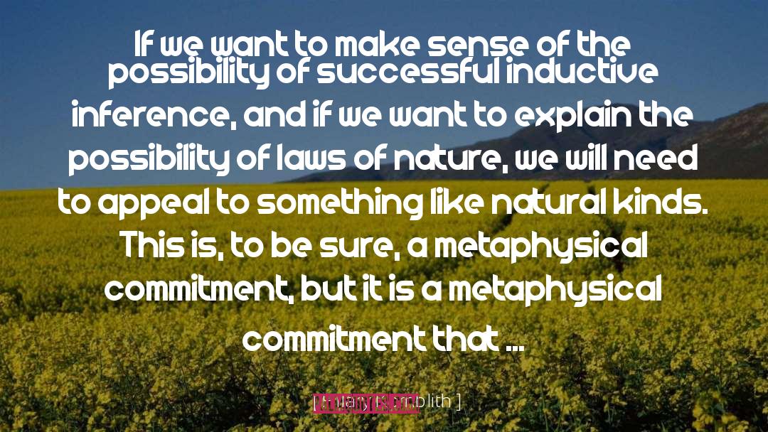 Laws Of Nature quotes by Hilary Kornblith