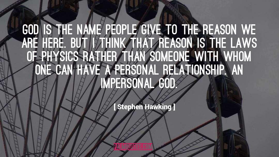 Laws Of Physics quotes by Stephen Hawking