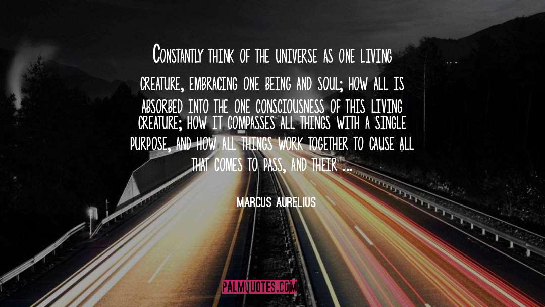 Laws Of Universe quotes by Marcus Aurelius