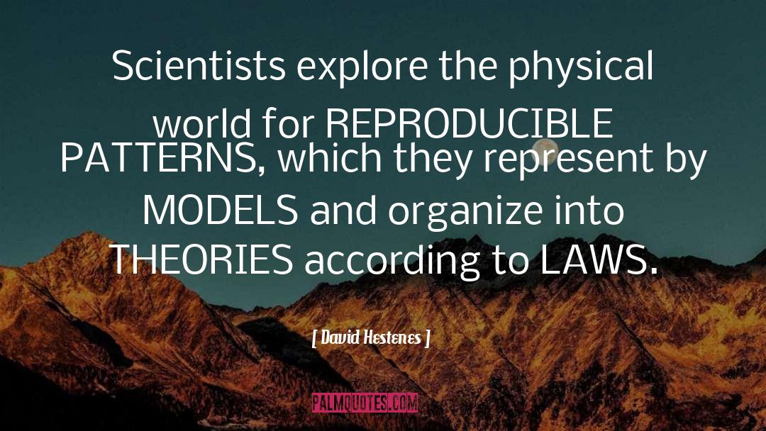 Laws quotes by David Hestenes