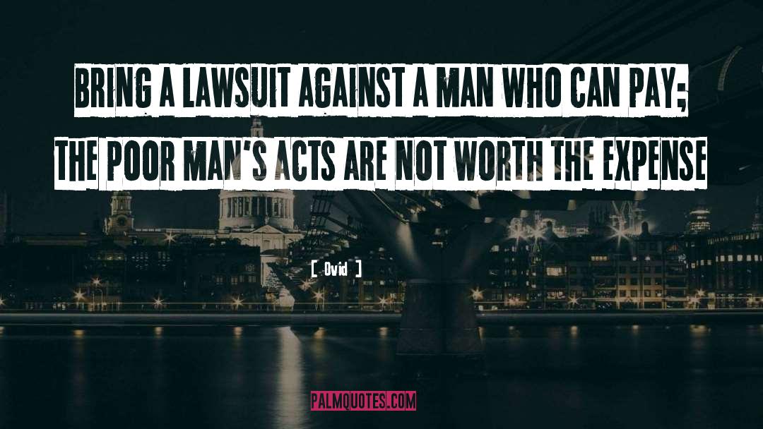 Lawsuit quotes by Ovid