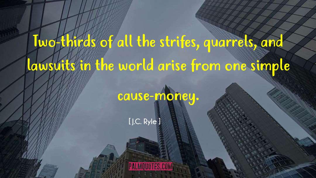 Lawsuits quotes by J.C. Ryle